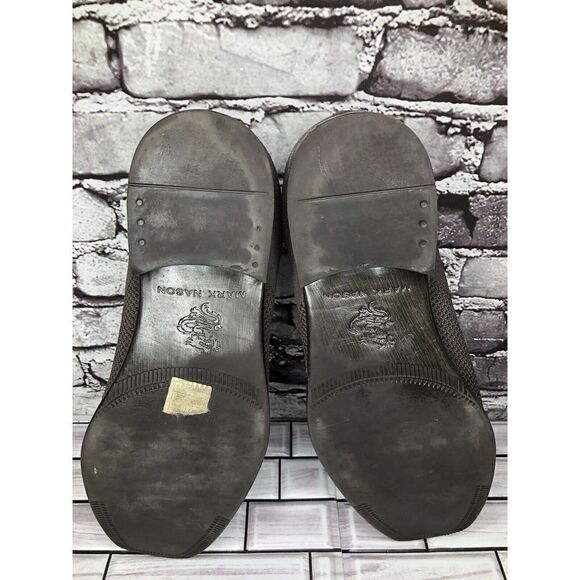 Mark Nason Dress Knit Oxford Gray Taupe Comfort Casual Walk Shoes Women Sz 12M - Picture 14 of 16